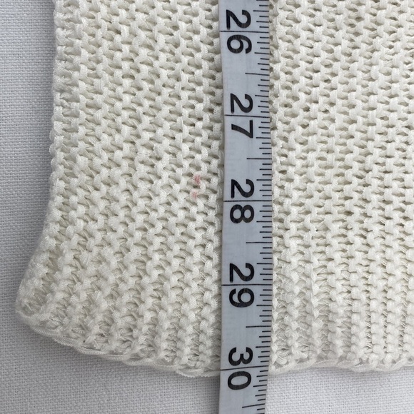 Lilly Pulitzer Open Knit Top Dolman Sleeve Women's XS/S White - Picture 8 of 10